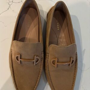 Cole Haan Light Brown Leather Loafers